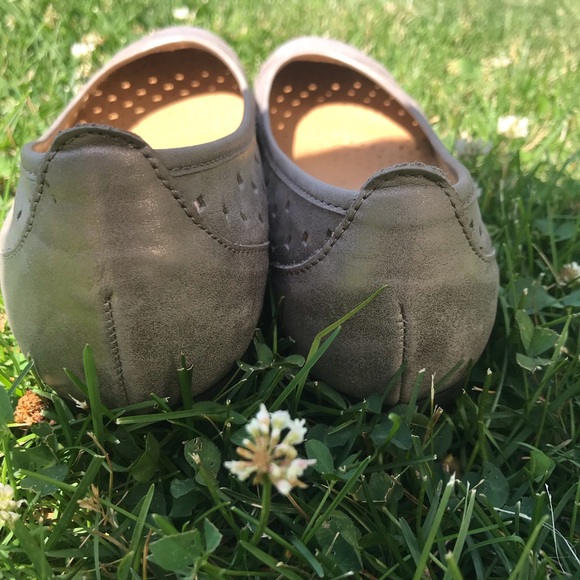 Gabor Womens Flats Metallic  Ballet Size 8 - Picture 3 of 6